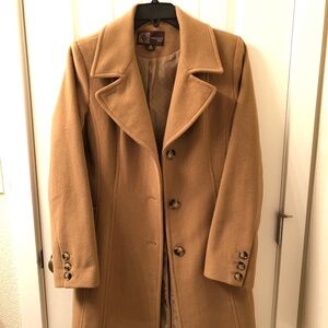 Anne Klein Wool Cashmere Coat Size 14